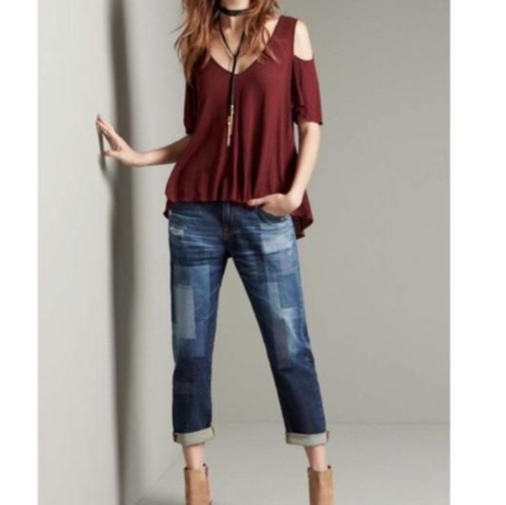 Free People cold shoulder top - Picture 2 of 5